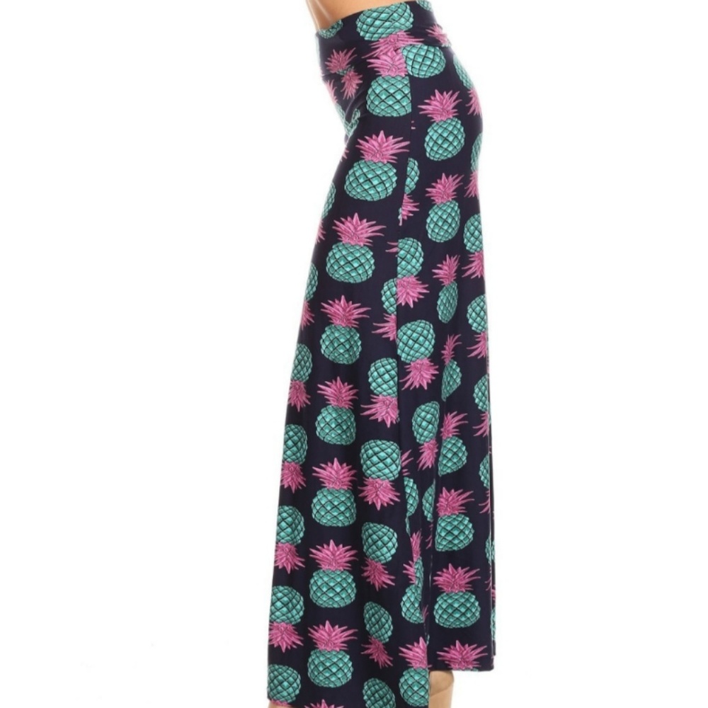 Pineapple Maxi Dress Cool & Different - Picture 4 of 4